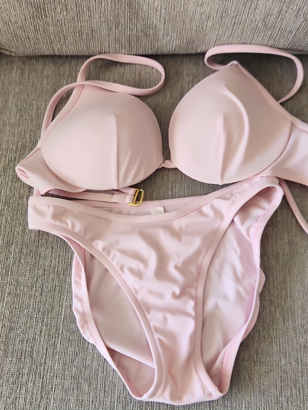 Victoria's Secret Light Pink Bikini 34c and small bottom